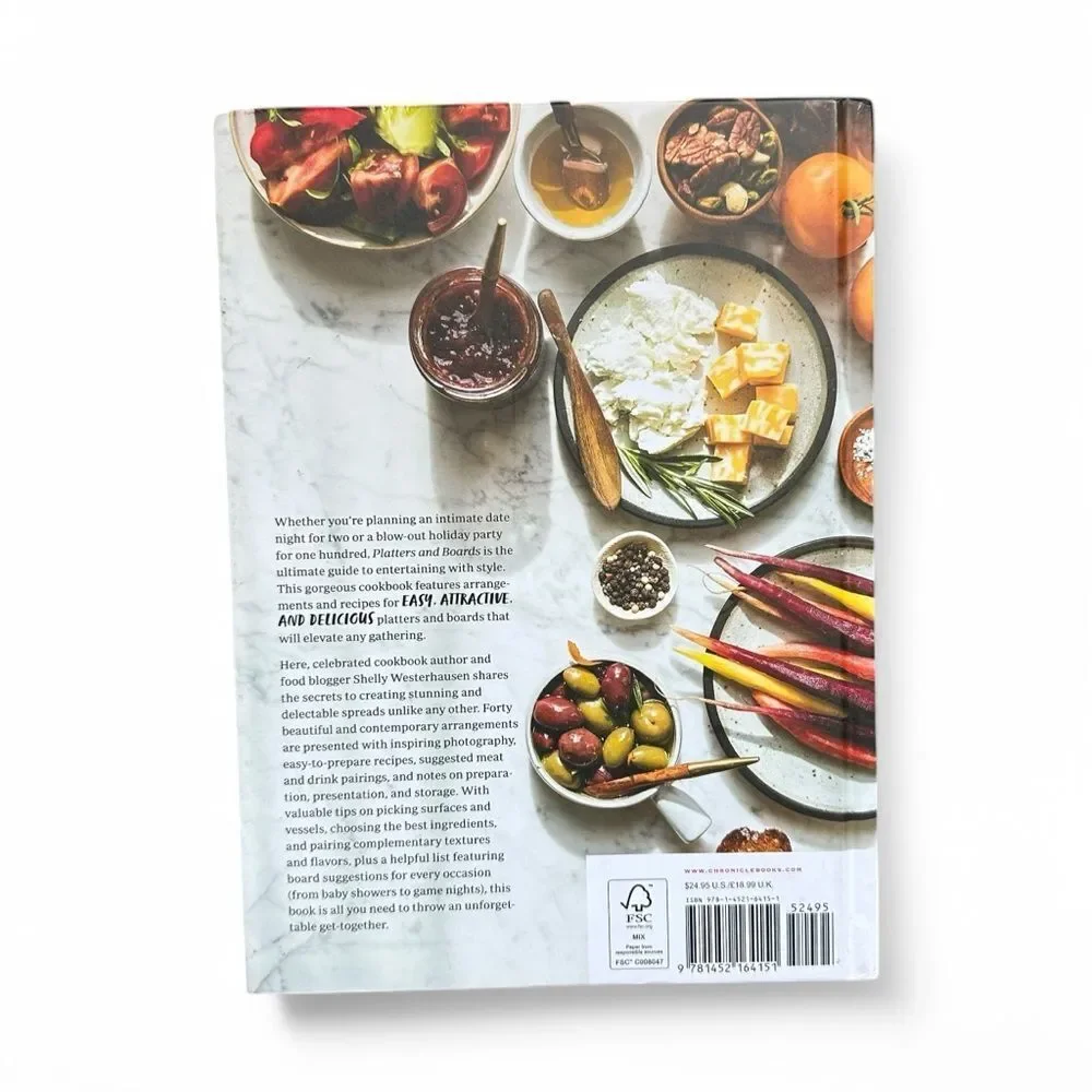 Platters and Boards Cookbook Shelly Westerhausen Entertaining Charcuterie Recipe